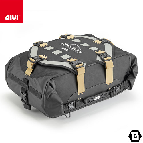 GIVI GRT726 シートバッグ サドルバッグ 防水 35L容量 Gravel-T CANYON ブラック