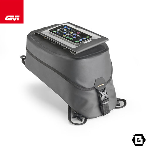 GIVI GRT728 CANYON タンクバッグ 防水 ストラップベルト固定 10L容量 ブラック