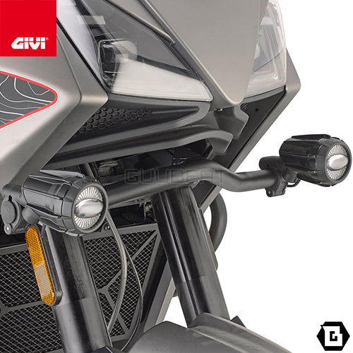 GIVI LS9350 フォグランプ取付キット S310 / S322 / 汎用 フォグランプ対応/MOTO MORINI X-CAPE 700他専用