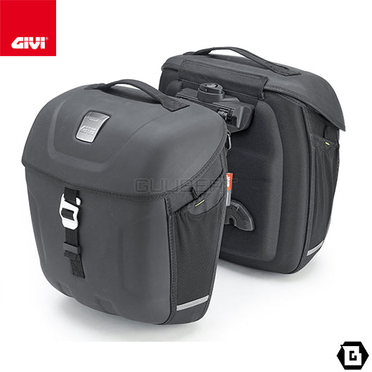 GIVI MT501 サイドバッグ MULTI LOCK ( マルチロック ) サイドバッグ 左右ペア ブラック/HONDA レブル500 / YAMAHA XSR 900 / 他専用