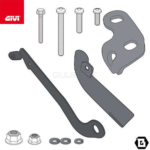 GIVI PL1121KIT 取付キット サイドケースホルダー用/HONDA CB500X / HONDA 400X専用
