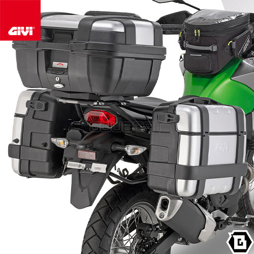 GIVI PL4121 サイドケースホルダー MONOKEY ( モノキー ) 用/KAWASAKI ヴェルシスX 300 / KAWASAKI ヴェルシスX 250専用