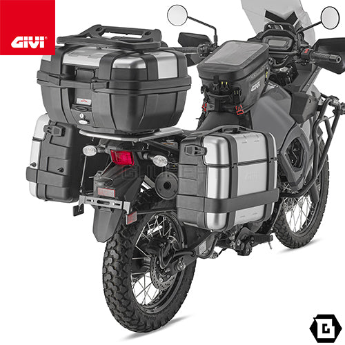 GIVI PL4133 サイドケースホルダー MONOKEY ( モノキー ) 用/KAWASAKI KLR 650 S / KAWASAKI KLR 650専用