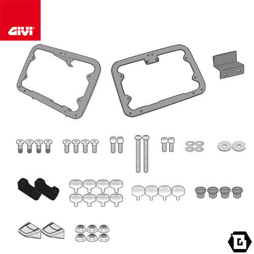 GIVI PL5146 サイドケースホルダー MONOKEY ( モノキー ) 用 BMW純正パニアホルダー専用/BMW R 1300 GS ADVENTURE専用
