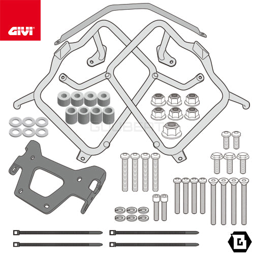 GIVI PL9054 サイドケースホルダー MONOKEY ( モノキー ) 用/ROYAL ENFIELD ヒマラヤ専用