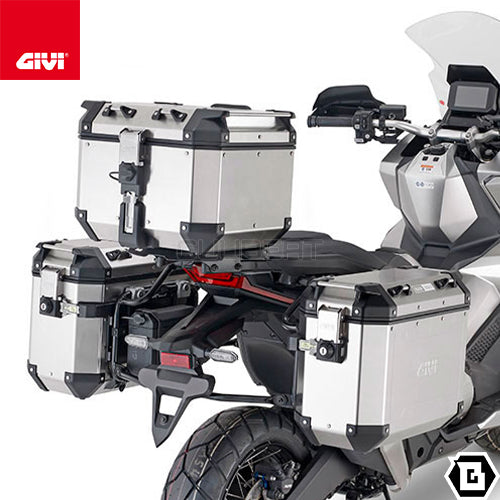 GIVI PLO1188CAM サイドケースホルダー TREKKER OUTBACK MONOKEY CAM-SIDE用 PL ONE-FIT/HONDA X-ADV専用
