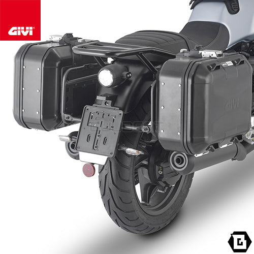 GIVI PLO8206MK サイドケースホルダー MONOKEY ( モノキー ) 用 PL ONE-FIT/MOTO GUZZI V7 ストーン他専用