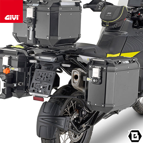 GIVI PLO9430CAM サイドケースホルダー TREKKER OUTBACK MONOKEY CAM-SIDE用 PL ONE-FIT/HUSQVARNA ノーデン 901専用