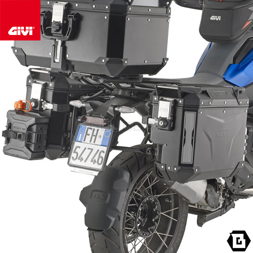 GIVI PLOS5143CAM サイドケースホルダー TREKKER OUTBACK EVO用 PL ONE-FIT CAM-SIDE/BMW R 1300 GS専用