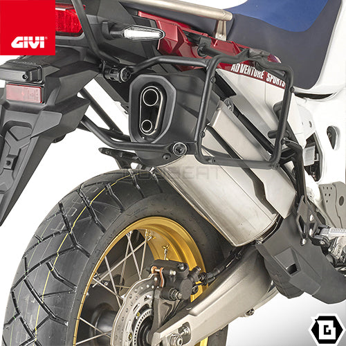 GIVI PLR1161 サイドケースホルダー MONOKEY ( モノキー ) 用 ラピッドリリース機能付き/HONDA CRF1000L アフリカツイン他専用