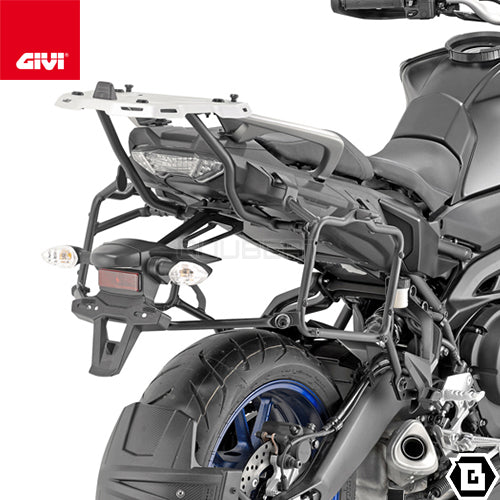GIVI PLR2139 サイドケースホルダー MONOKEY ( モノキー ) 用 ラピッドリリース機能付き/YAMAHA トレーサー 900他専用