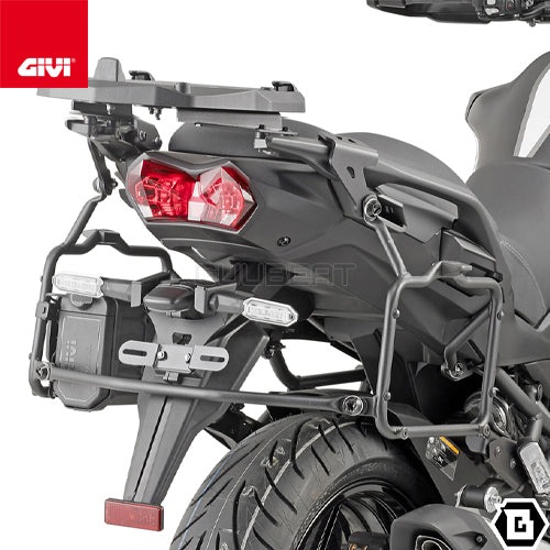 GIVI PLR4126 サイドケースホルダー MONOKEY ( モノキー ) 用 ラピッドリリース機能付き/KAWASAKI ヴェルシス 1100他専用