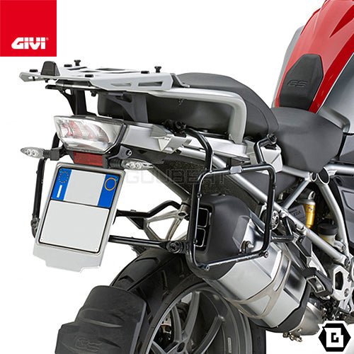 GIVI PLR5108 サイドケースホルダー MONOKEY ( モノキー ) 用 ラピッドリリース機能付き/BMW R 1250 GS他専用