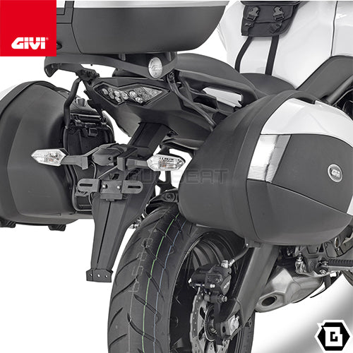 GIVI PLX4114 サイドケースホルダー MONOKEY SIDE ( モノキーサイド ) V37 / V35 用/KAWASAKI ヴェルシス 650専用