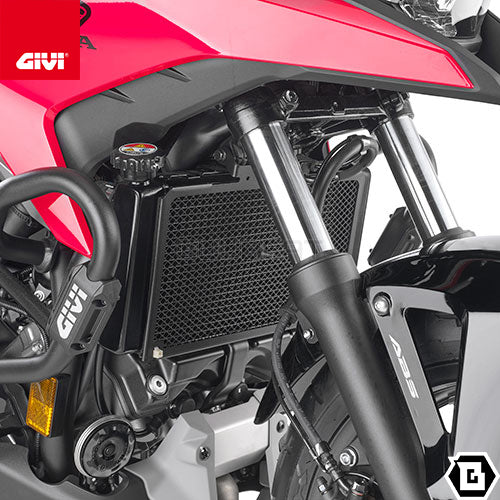 GIVI PR1146 ラジエーターガード コアガード ステンレス製 ブラック/HONDA NC750S / HONDA NC750X専用