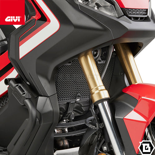 GIVI PR1156 ラジエーターガード コアガード ステンレス製 ブラック/HONDA X-ADV / HONDA フォルツァ750専用