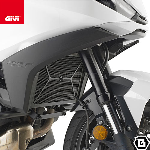 GIVI PR1196 ラジエーターガード コアガード ステンレス製 ブラック/HONDA NT1100専用