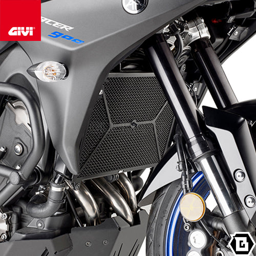 GIVI PR2139 ラジエーターガード コアガード ステンレス製 ブラック/YAMAHA MT-09 / YAMAHA トレーサー 900他専用