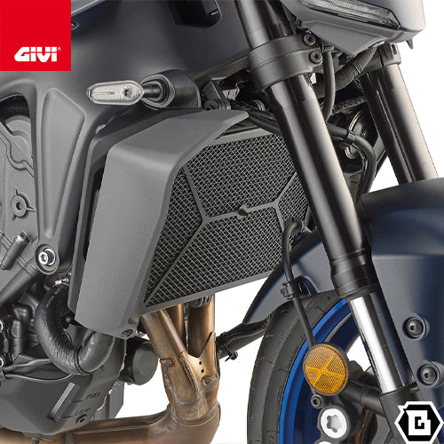GIVI PR2169 ラジエーターガード コアガード ステンレス製 ブラック/YAMAHA MT-09専用