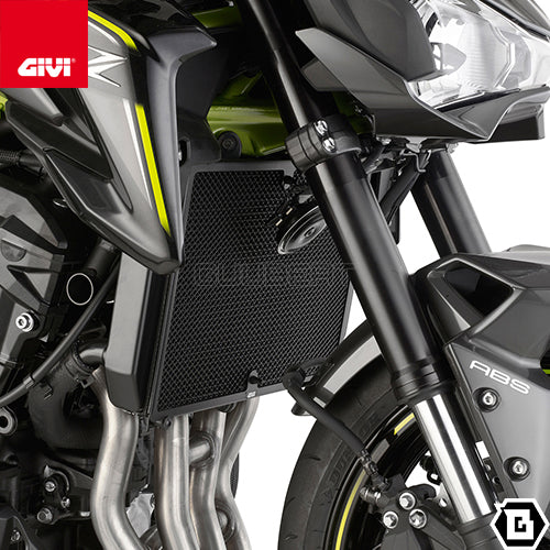 GIVI PR4118 ラジエーターガード コアガード ステンレス製 ブラック/KAWASAKI Z 900専用