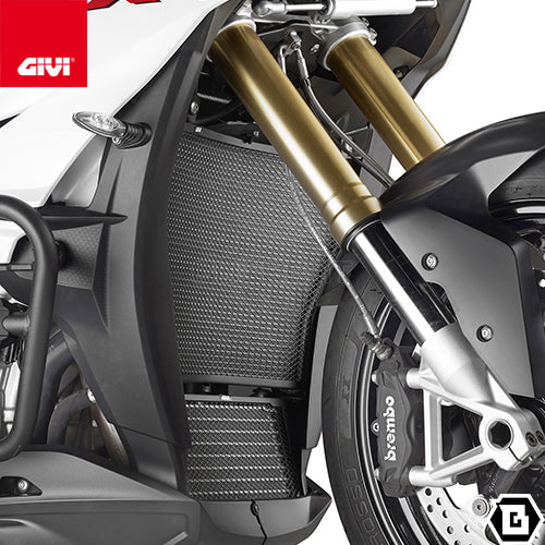 GIVI PR5119 ラジエーターガード コアガード ステンレス製 ブラック/BMW S 1000 XR / BMW S 1000 R専用