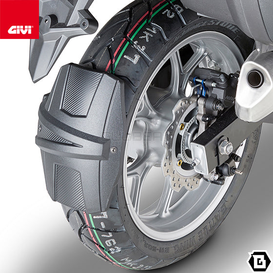 GIVI RM1146KIT スプラッシュガード マッドガード 取付ステー/HONDA NC750S / HONDA NC750X専用
