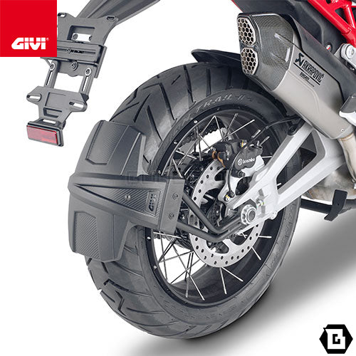 GIVI RM7413KIT スプラッシュガード マッドガード 取付ステー|DUCATI ムルティストラーダ V4 / ムルティストラーダ V4S 対応