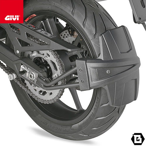 GIVI RM8717KIT スプラッシュガード マッドガード 取付ステー/BENELLI TRK 702 / BENELLI TRK 702 X専用