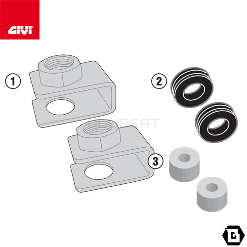 GIVI RP1144KIT スキッドプレート アンダーガード/HONDA CRF1000L アフリカツイン専用