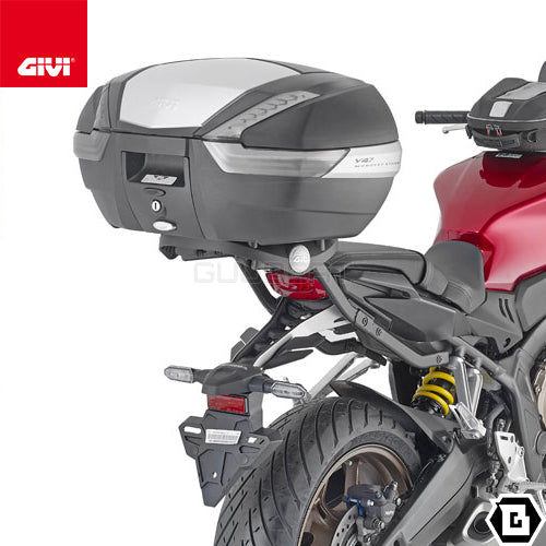 GIVI SR1208 GIVI キャリア スペシャルリアラック トップケース用(MONOKEYベース別売)|HONDA CB 650 R / CB650R / CBR 650 R 対応