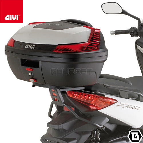GIVI SR2117M キャリア スペシャルリアラック トップケース用/YAMAHA XMAX 250 / YAMAHA XMAX 125 / MBK EVOLYS 125-250他専用