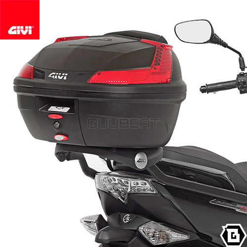 GIVI SR2121 キャリア スペシャルリアラック トップケース用/YAMAHA マジェスティ S / MBK SKYLINNER S 125専用