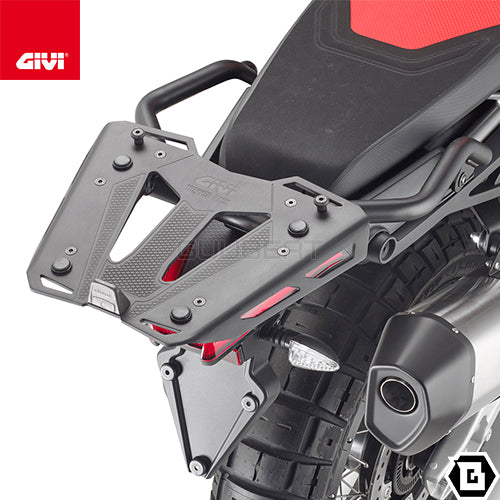 GIVI SR6710 キャリア スペシャルリアラック トップケース用/APRILIA トゥアレグ 660 ラリー / APRILIA トゥアレグ 660専用