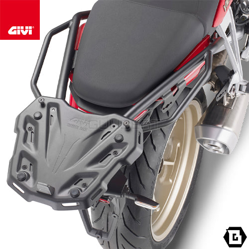 GIVI SR8207 キャリア スペシャルリアラック トップケース用/MOTO GUZZI V 100 マンデッロ専用