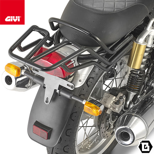 GIVI SR9051 キャリア スペシャルリアラック トップケース用/ROYAL ENFIELD インターセプター 650他専用