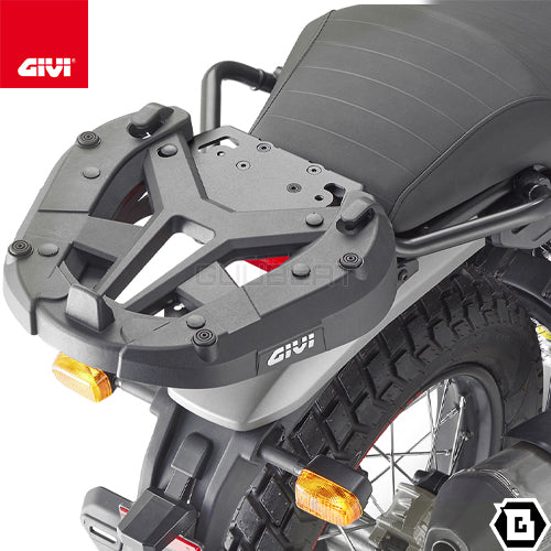 GIVI SR9055 キャリア スペシャルリアラック トップケース用/ROYAL ENFIELD スクラム 411専用