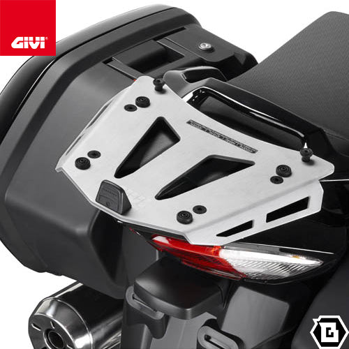 GIVI SRA2109 アルミニウム製 リアキャリア モノキー(MONOKEY)トップケース用 アルミニウム/YAMAHA FJR 1300専用