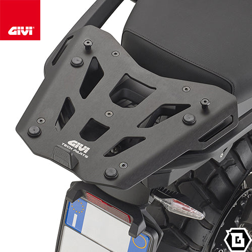 GIVI SRA5146 アルミニウム製 リアキャリア モノキー(MONOKEY)トップケース用 ブラック/BMW R 1300 GS ADVENTURE専用