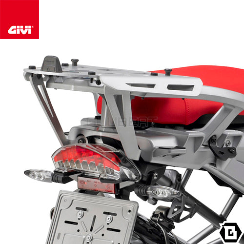 GIVI SRA692 アルミニウム製 リアキャリア モノキー(MONOKEY)トップケース用 アルミニウム/BMW R 1200 GS専用