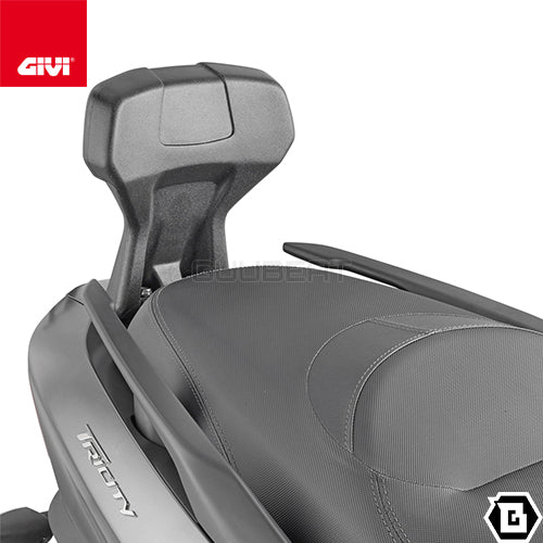 GIVI TB2149 バックレスト ブラック/YAMAHA XMAX 300 / YAMAHA トリシティ 300 / YAMAHA XMAX 250 / YAMAHA XMAX 125専用