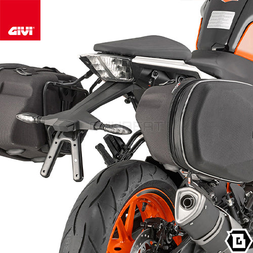 GIVI TE7707 サイドバッグホルダー イージーロック (EASYLOCK) ST609 専用/KTM 390 デューク / KTM 125 デューク専用