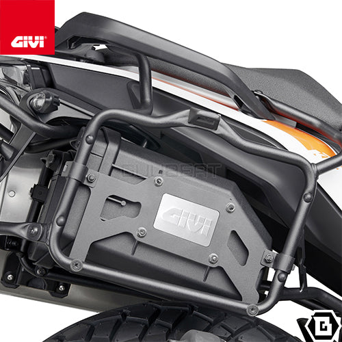GIVI TL7711KIT ツールボックスステー S250用 フィッティングキット/KTM 390 アドベンチャー / ROYAL ENFIELD スクラム 411 / 他専用