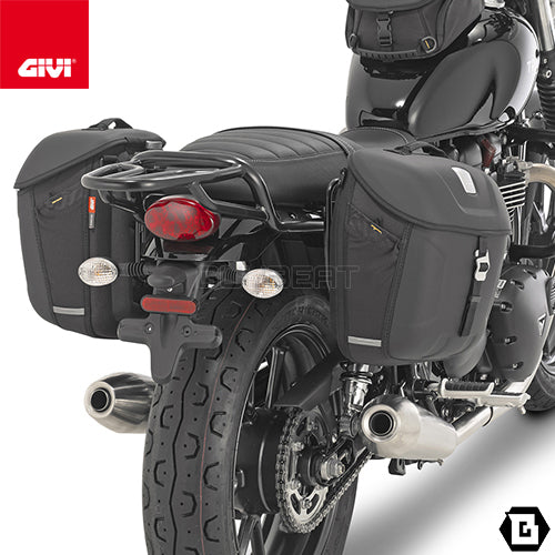 GIVI TMT6407 サイドバッグホルダー MULTI LOCK ( マルチロック ) サイドバッグ MT501 専用/TRIUMPH ストリートツイン 900 / 他専用