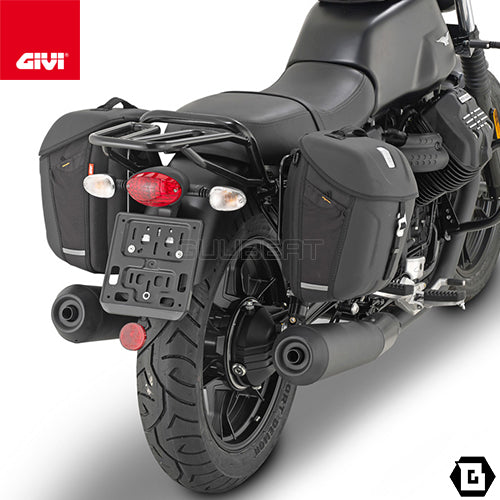 GIVI TMT8201 サイドバッグホルダー MULTI LOCK ( マルチロック ) サイドバッグ MT501 専用/MOTO GUZZI V7 3 ストーン他専用