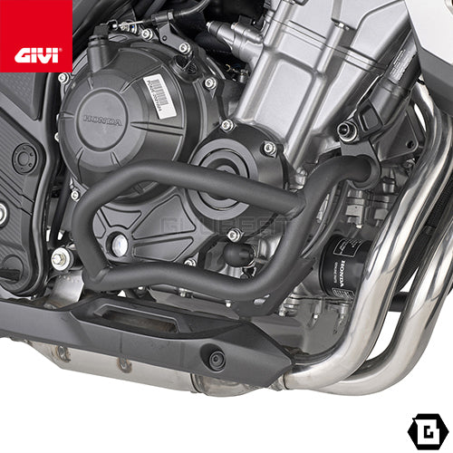 GIVI TN1171 エンジンガード クラッシュバー ブラック/HONDA CB500X / HONDA CB500F / HONDA 400X専用