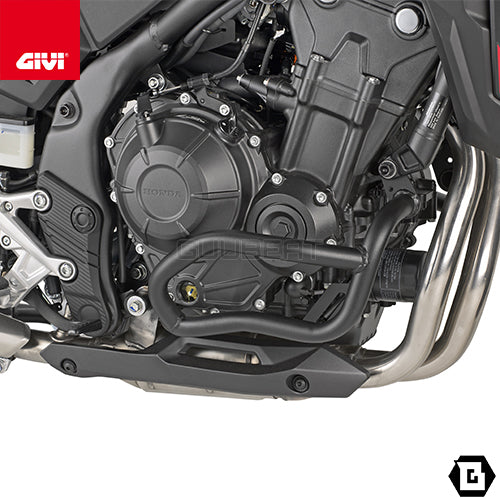GIVI TN1203 エンジンガード クラッシュバー ブラック/HONDA CB500 ホーネット / HONDA NX 500 / HONDA NX 400専用