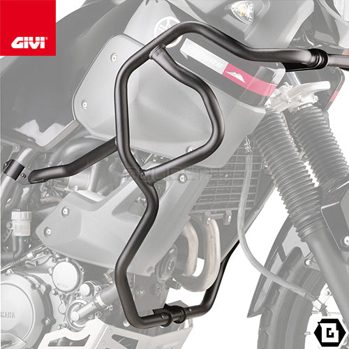 GIVI TN2105 エンジンガード クラッシュバー ブラック/YAMAHA XT 660Z テネレ専用