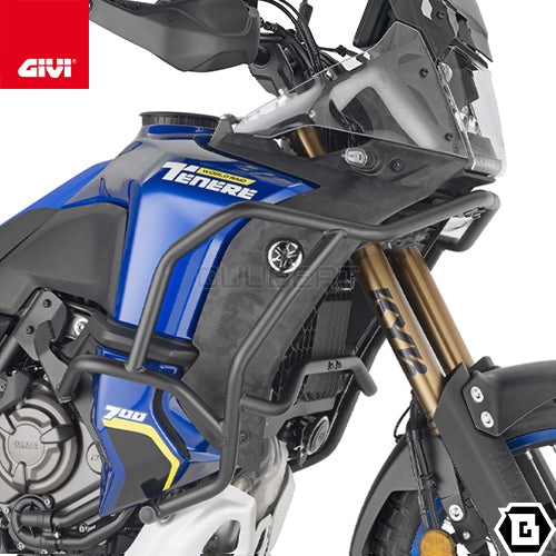 GIVI TN2165 エンジンガード クラッシュバー ブラック/YAMAHA テネレ 700 ワールドレイド専用