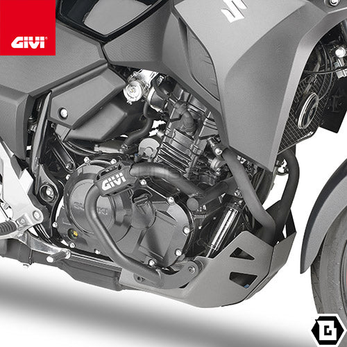 GIVI TN3116 エンジンガード クラッシュバー ブラック/SUZUKI Vストローム 250専用