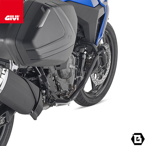 GIVI TN3127 エンジンガード クラッシュバー ブラック/SUZUKI V-STROM 800SE専用